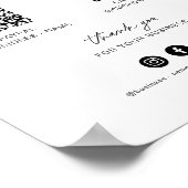 Poster EVERLEIGH Scan to Pay Mobile Checkout Signer (Coin)