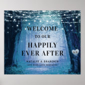 Poster Evermore | Forêt enchantée | Accueil Réception (Devant)