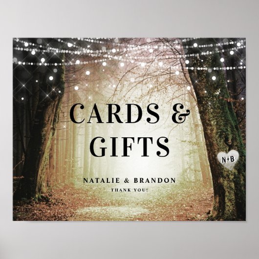 Poster Evermore | Forêt enchantée | Cartes et cadeaux en  (Devant)