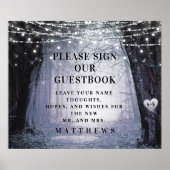 Poster Evermore | Forêt enchantée | Signer notre livre d' (Devant)