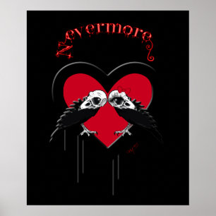 Poster Evermore (rouge)