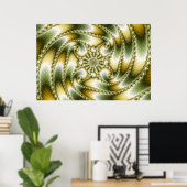 Poster Everswirl - Mandelbrot Fractal (Bureau à domicile)