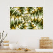 Poster Everswirl - Mandelbrot Fractal (Cuisine)