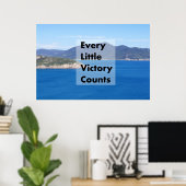 Poster Every little victory counts (Bureau à domicile)