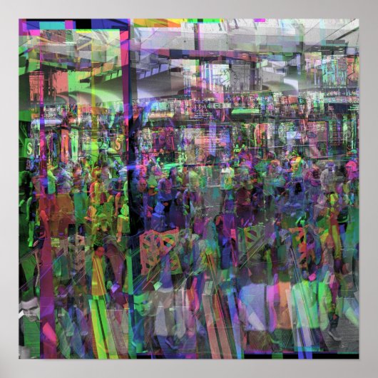 Poster Every moment is a compendium of here besides there (Devant)