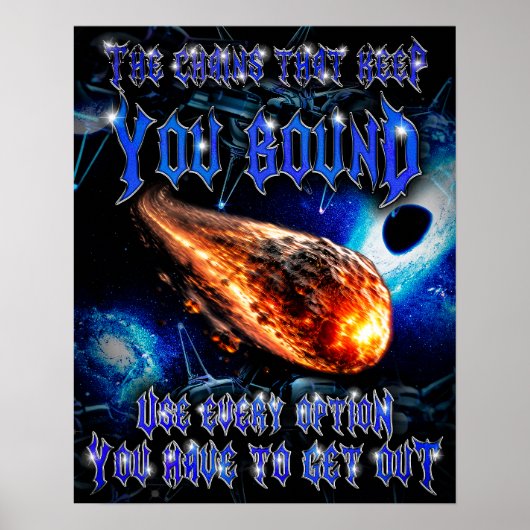 Poster Every Option Matter − The Chains That Bounds You (Devant)