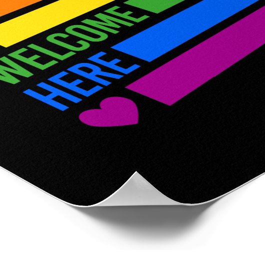 Poster Everyone is Welcome Here (Coin)