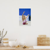 Poster Evgeniya Kanaeva boule tout autour (Cuisine)