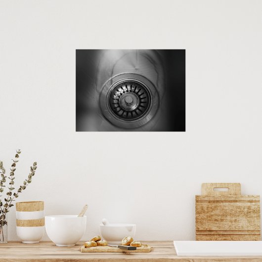 Poster Évier Drain Mystique (Cuisine)