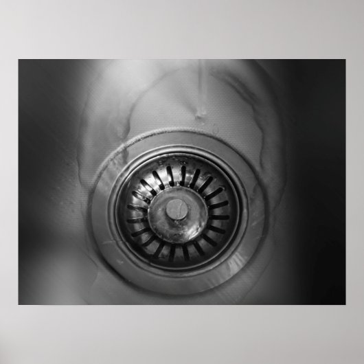 Poster Évier Drain Mystique (Devant)