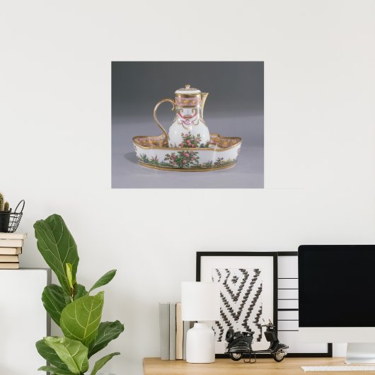 Poster Evier et lavabo, fabriqués à Paris (Bureau à domicile)