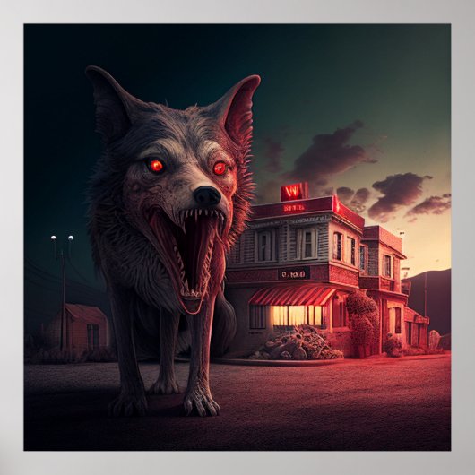 Poster Evil Chien (Devant)