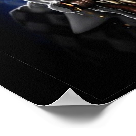 Poster Evil Clown and Cigar (Coin)