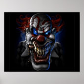 Poster Evil Clown and Cigar (Devant)