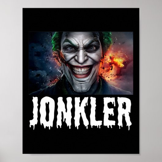 Poster Evil Jonkler Halloween (Devant)
