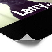 Poster Evil Larry Meme Larry Cat Meme mèmes maudits Brain (Coin)