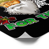 Poster Evil Santa I Do It For The Ho's Funny Ugly Christm (Coin)