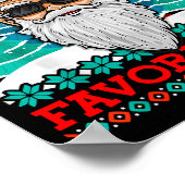 Poster Evil Santa Where's My Favorite Ho Funny Ugly Chris (Coin)