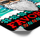 Poster Evil Santa Where's My Favorite Ho Funny Ugly Chris (Coin)