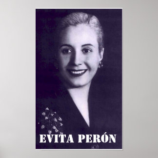 Poster Evita Perón