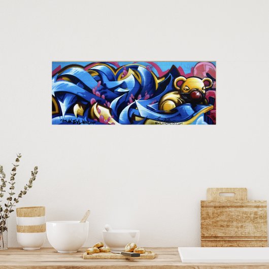 Poster EVL LA Wall (Cuisine)