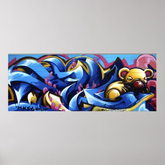 Poster EVL LA Wall (Devant)