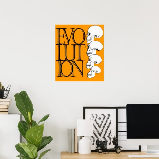 Poster Évolution (Bureau à domicile)