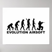 Poster Évolution Airsoft (Devant)