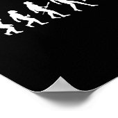 Poster Evolution Badminton Gift For Badminton Players Evo (Coin)