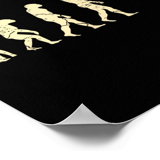 Poster Evolution Badminton Player Shuttle Racket (Coin)