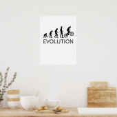Poster Évolution Bmx (Cuisine)