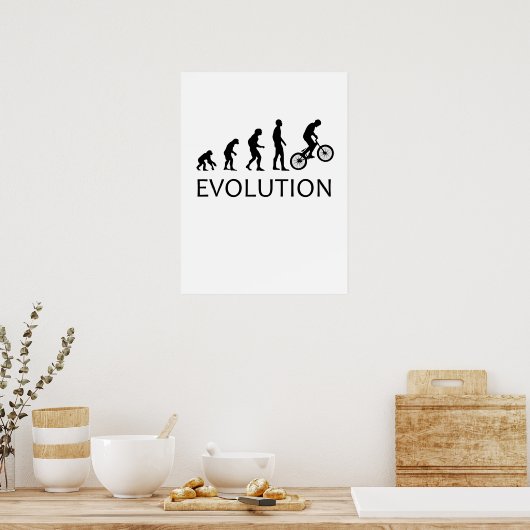 Poster Évolution Bmx (Cuisine)