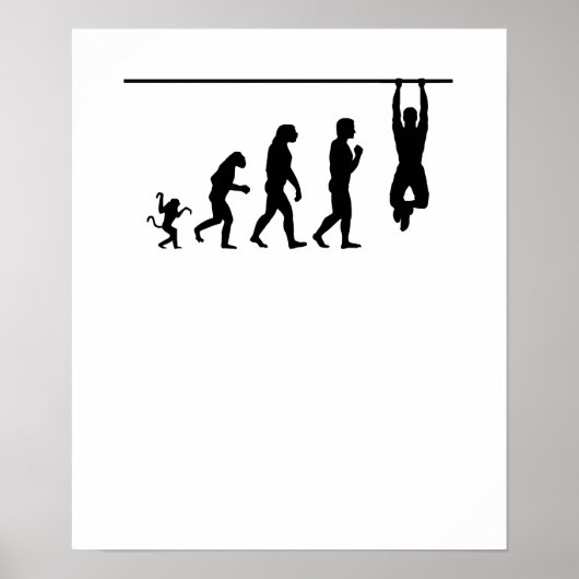 Poster évolution de carrefour, #crossfit (Devant)