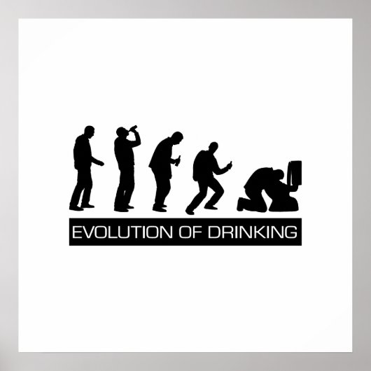 Poster Évolution de la boisson (Devant)