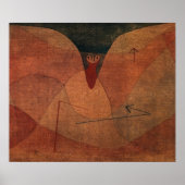 Poster Évolution de la faune par Paul Klee (Devant)