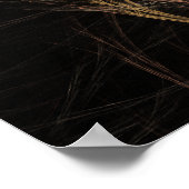 Poster Évolution de la flamme Fractale (Coin)