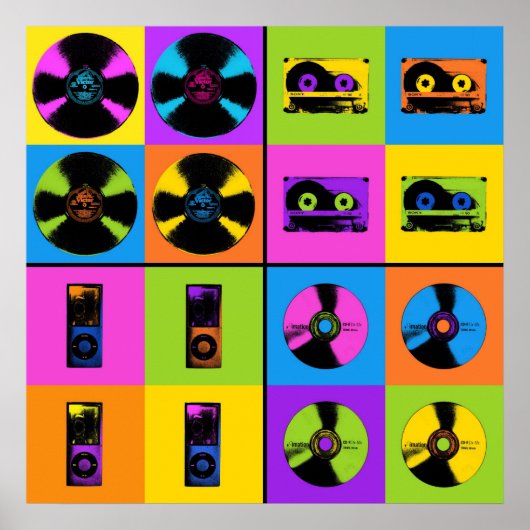 Poster Évolution de la musique (Devant)