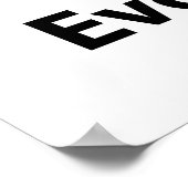 Poster Évolution de la vie sur Terre Diagramme chronologi (Coin)