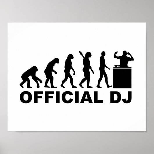 Poster Évolution DJ Officielle (Devant)