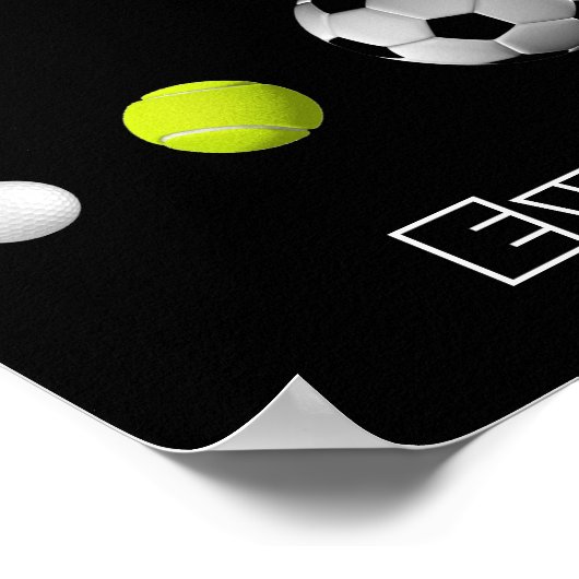 Poster Évolution du ballon (Coin)