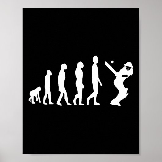 Poster Évolution du cricket (Devant)