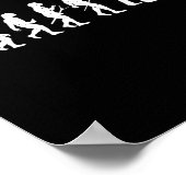 Poster Evolution Du Jeu Billard - Pool Player Sports L (Coin)