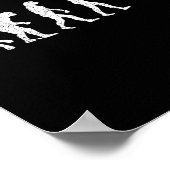 Poster Évolution du snowboard - Amateurs de snowboard Hiv (Coin)