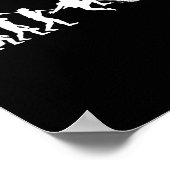 Poster Évolution du snowboard drôle Snowboard (Coin)