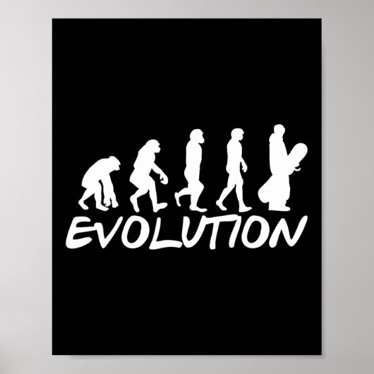 Poster Évolution du snowboard Snowboard (Devant)