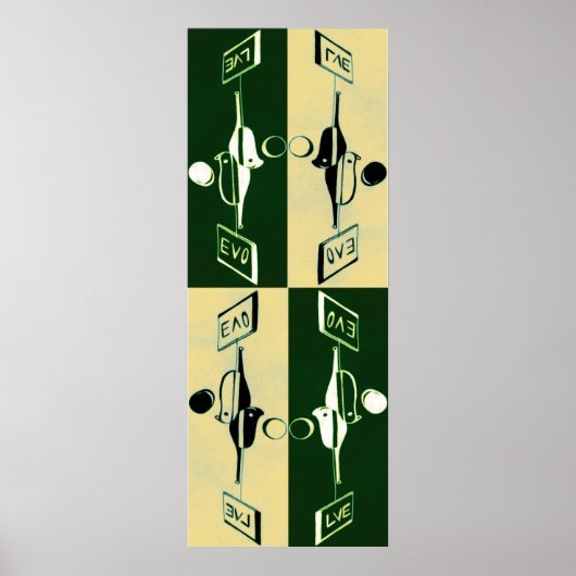 Poster Evolution du Yin et du Yang (Devant)