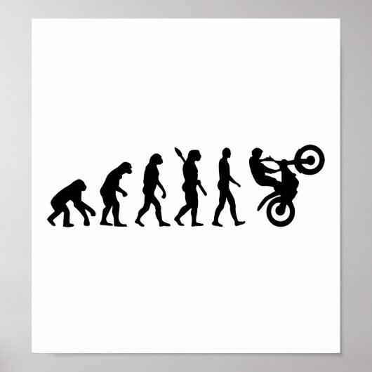 Poster Evolution Motocross (Devant)