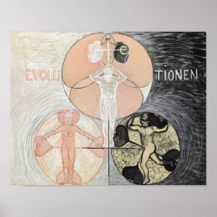 Poster Evolution n° 2 Hilma af Klint