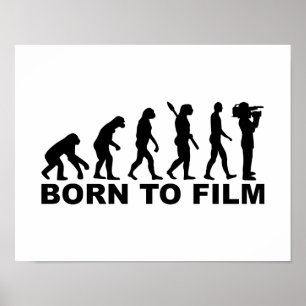 Poster Evolution Né du cinéma