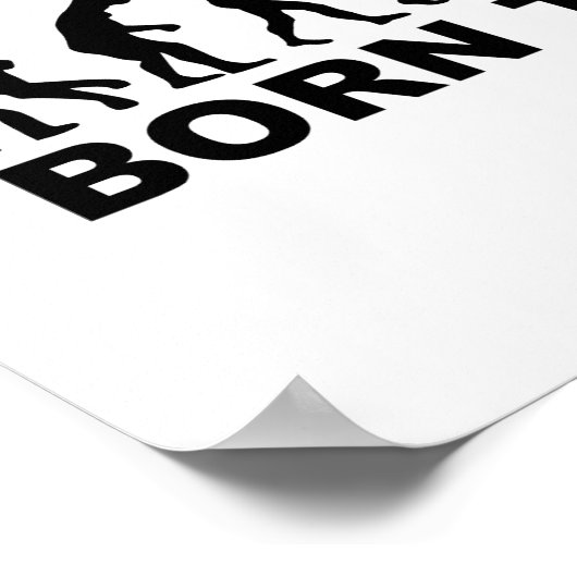 Poster Évolution née du saut de trampoline (Coin)